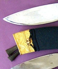 palace court coat of arms kukri knife kothimora khukuri. The Kukri by John Powell knife research book Heritage Knives Nepal Khukuri history and heritage. Article, Image, photo, articles, book, research, antiques, reproduction, gurkha rifles, gorkha regiment, british army, indian military, nepal army, world war 1, 2. WW1, WW2, JP. kilatools. 19th and 20th century issue, traditional kothimora. Bushcraft, utility, camping, manufacturer, producer, retail, seller, export of high quality blades genuine authentic gurkha knife, antique viking himalayas hillmen warrior soldier, hanshee, budhume, bhojpure, sirupate, style, design, pattern, kami, black smith. 