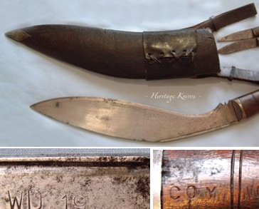 issue stamp mark WW2 gurkha military khukuri. The Kukri by John Powell knife research book Heritage Knives Nepal Khukuri history and heritage. Article, Image, photo, articles, book, research, antiques, reproduction, gurkha rifles, gorkha regiment, british army, indian military, nepal army, world war 1, 2. WW1, WW2, JP. kilatools. 19th and 20th century issue, traditional kothimora. Bushcraft, utility, camping, manufacturer, producer, retail, seller, export of high quality blades genuine authentic gurkha knife, antique viking himalayas hillmen warrior soldier, hanshee, budhume, bhojpure, sirupate, style, design, pattern, kami, black smith.